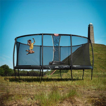 BERG Trampolin Champion Grand mit Netz Oval