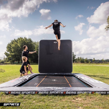 BERG Trampolin Pro Bouncer Ultim Flatground Rechteckig/Quadratisch