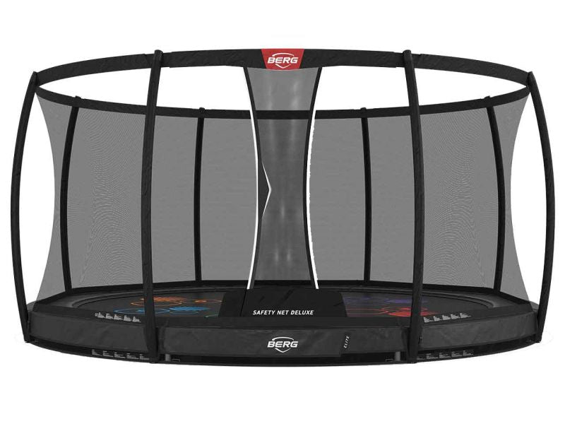 BERG Trampolin Elite InGround mit Netz Rund