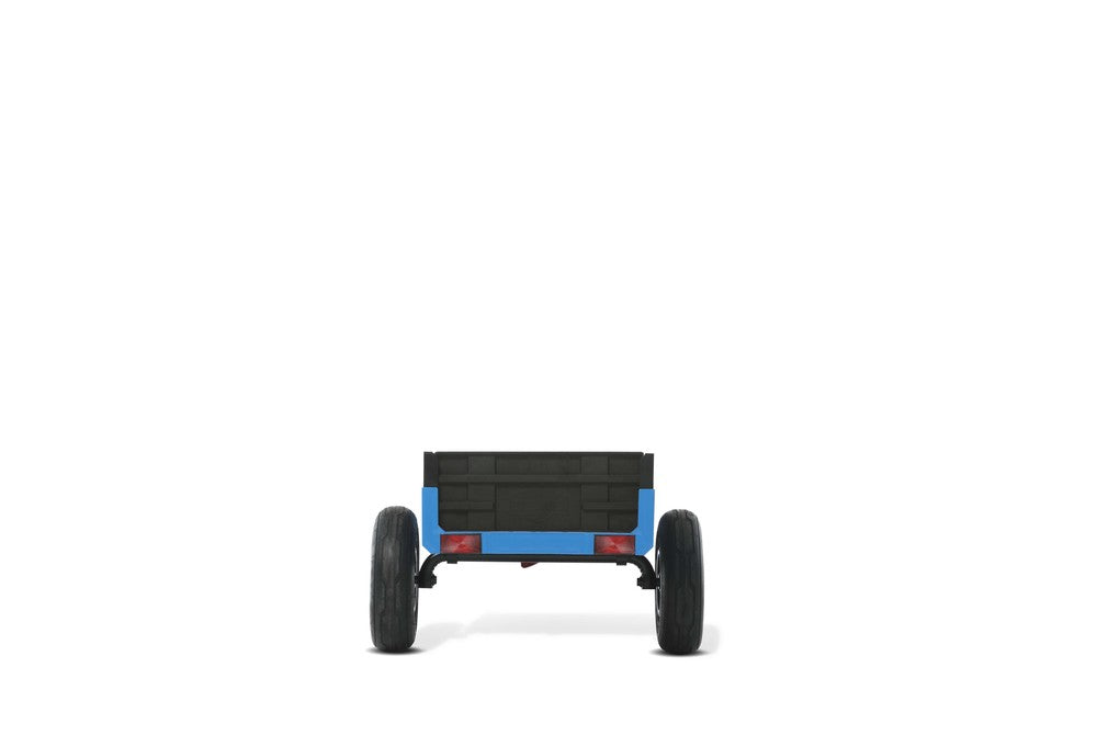 BERG Gokart Kippanhänger Steel Trailer XL blau