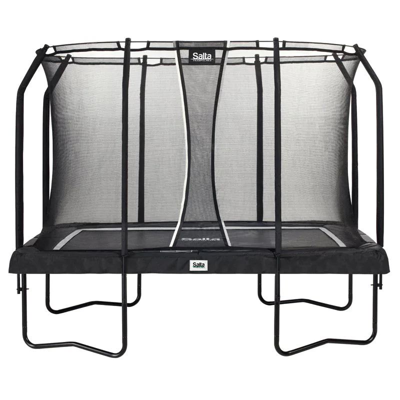 Salta Trampolin Premium Black Edition mit Sicherheitsnetz rechteckig