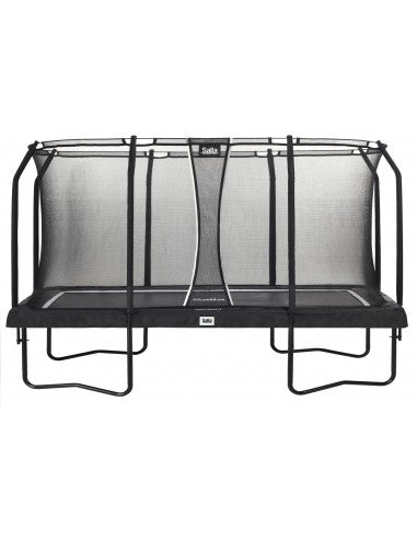 Salta Trampolin Premium Black Edition mit Sicherheitsnetz rechteckig