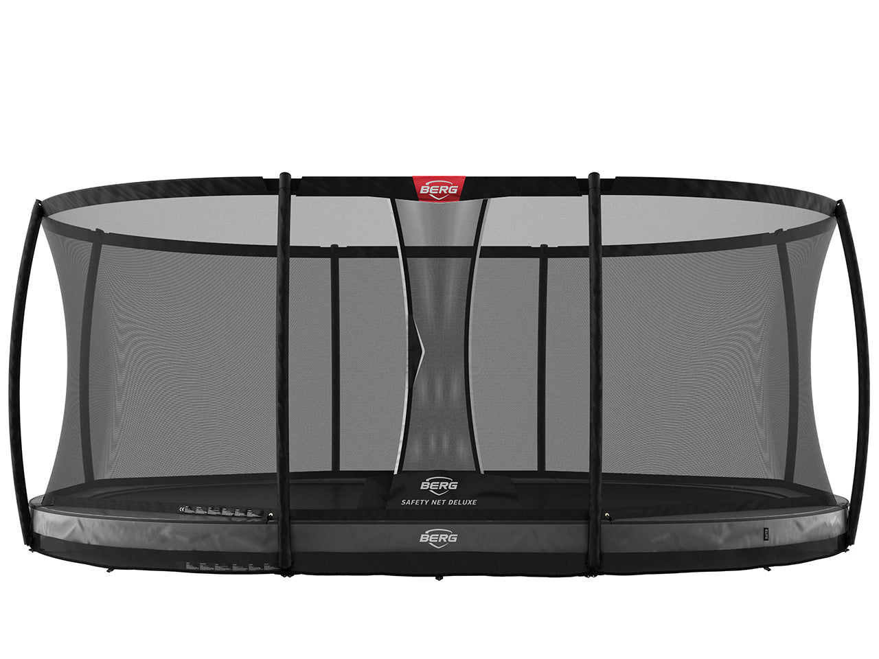 BERG Trampolin Elite Grand InGround mit Netz oval