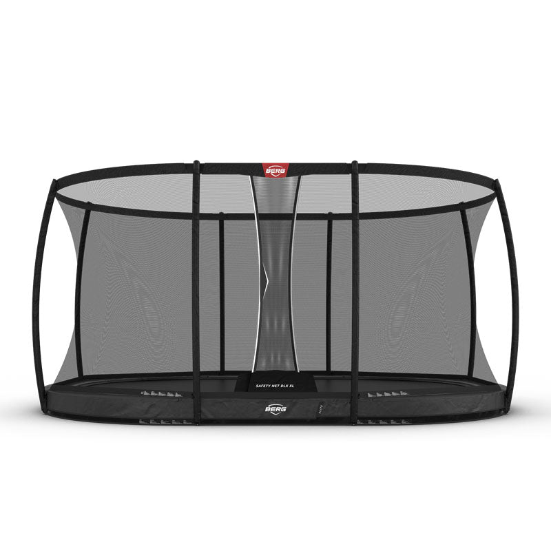 BERG Trampolin Elite Grand InGround mit Netz oval