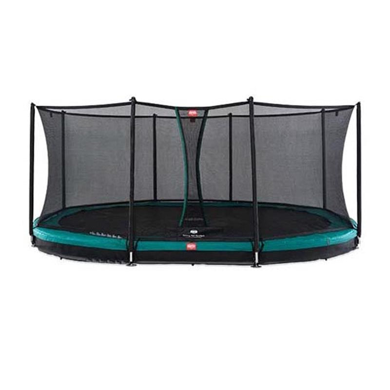 BERG Trampolin Favorit Grand  InGround mit Netz oval