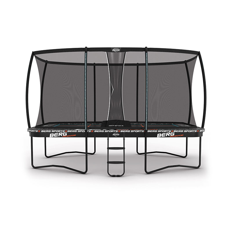 BERG Trampolin Pro Bouncer Ultim Regular mit Netz rechteckig/quadratisch